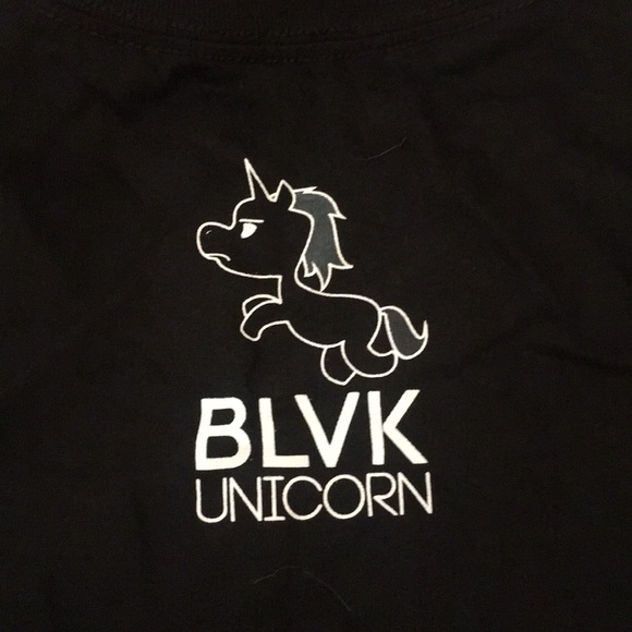 Men’s BLVK UNICORN Majestic AF. Tee - Picture 3 of 3